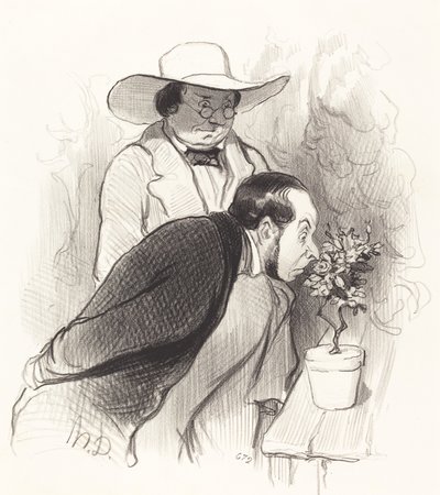 Un Triomphe de botaniste - Honoré Daumier
