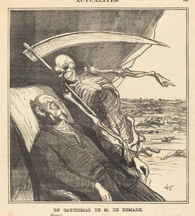 Un cauchemar de M. Bismarck - Honoré Daumier