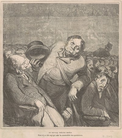 Un nouveau théâtre modèle - Honoré Daumier