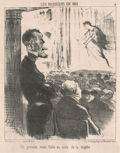 Un parisien resté fidèle ... - Honoré Daumier