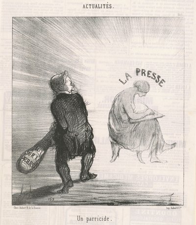 Un Parricide - Honoré Daumier