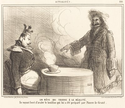 Un rêve qui devient réalité - Honoré Daumier