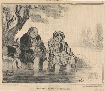 Une lecture intéressante et rafraîchissante - Honoré Daumier