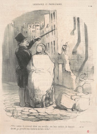 Vois comme ils avaient abîmé ... - Honoré Daumier