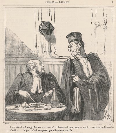 Votre client est un gredin... - Honoré Daumier