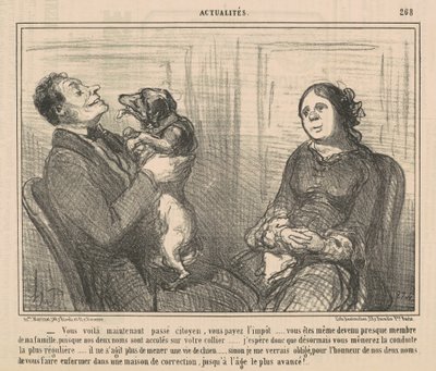 Vous voilà maintenant passé citoyen - Honoré Daumier