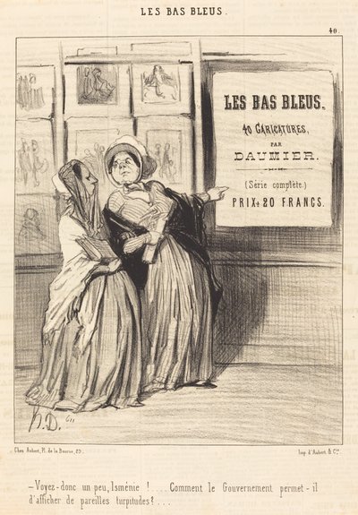 Voyez donc un peu, Isménie!... - Honoré Daumier