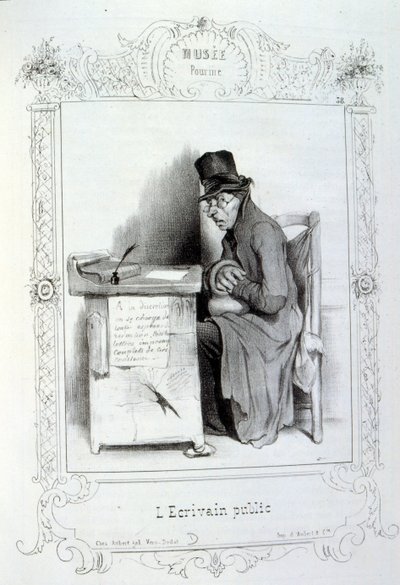 Illustrations sur les idées et légendes Philipon sous le titre Les Cent et Robert Macaire - Honoré Daumier