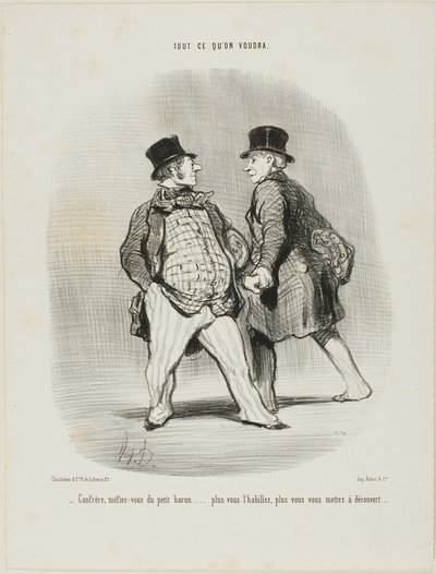 "- Attention mon ami au petit baron... plus tu l