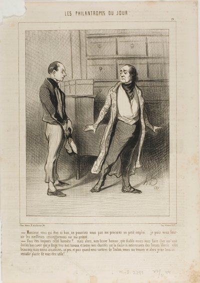 "Monsieur, vous qui êtes si bon, ne pouvez-vous pas m