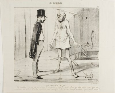 Une confession de foi. "Oui, Monsieur, j