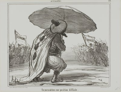 Un parapluie dans une position difficile, planche 119 d