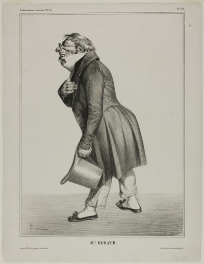 Auguste-Hilarion, Comte de Kératry - Honoré Victorin Daumier