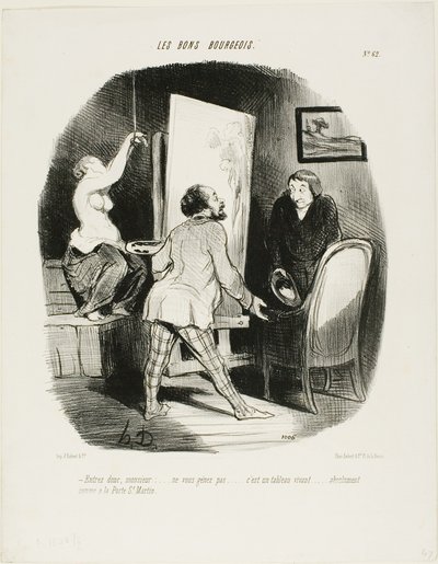 "Entrez, Monsieur, ne soyez pas timide. C