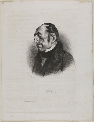 Guiz.... - Honoré Victorin Daumier