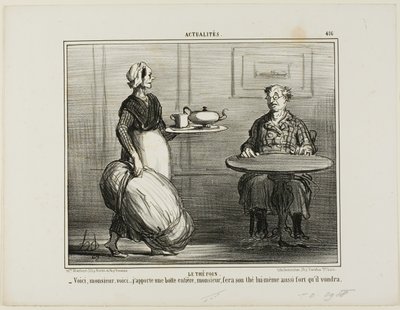 Tisane. "- Voilà, Monsieur, j
