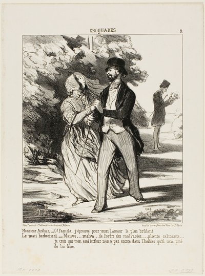 Monsieur Arthur : "- Oh Pamela ! Je brûle d