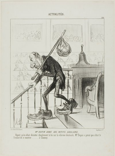 M. Dupin dans ses petits souliers. Lorsque M. Dupin s