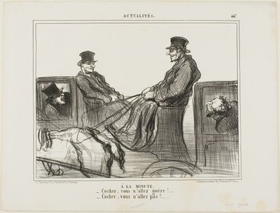 Payé à la minute. "Conducteur, vous avancez à peine ! - Conducteur, vous n
