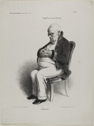 Siméon, plate 521 - Honoré Victorin Daumier
