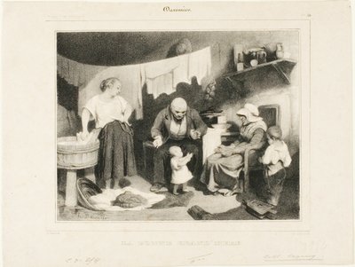 La bonne grand-mère, planche 55 - Honoré Victorin Daumier