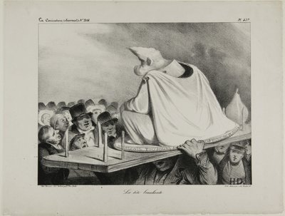 La tête en vrac, planche 427 - Honoré Victorin Daumier