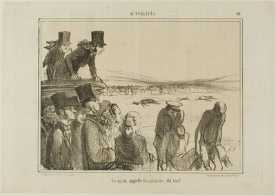 Ce sont les joies de la course hippique, plaque 411 d