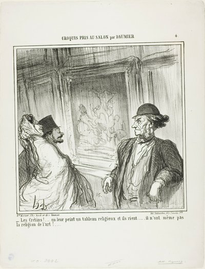"Quels idiots ! Vous leur peignez un tableau religieux et ils rient.... ils n