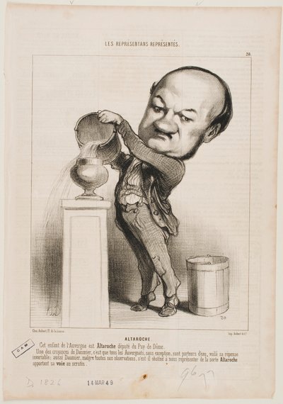 Altaroche - Honoré Daumier