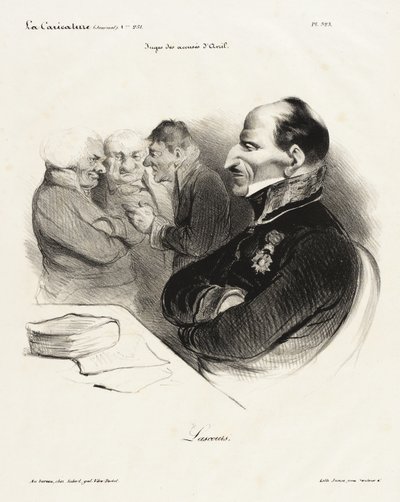 Baron de Lascours - Honoré Daumier