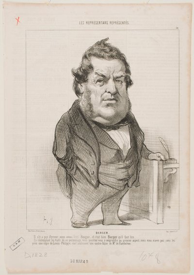 Berger - Honoré Daumier