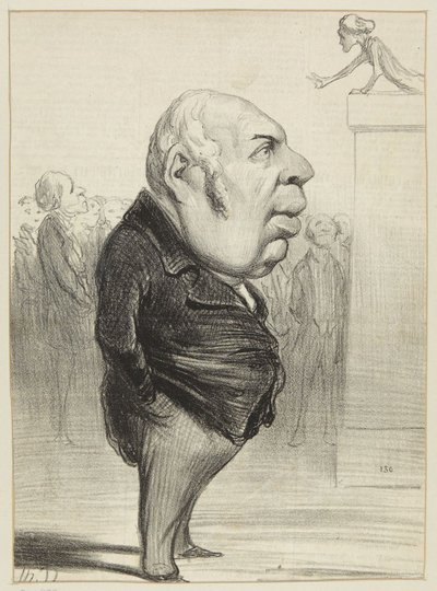 «Berryer» - Honoré Daumier