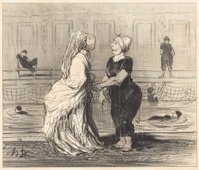 Chère baronne, je vous félicite... - Honoré Daumier