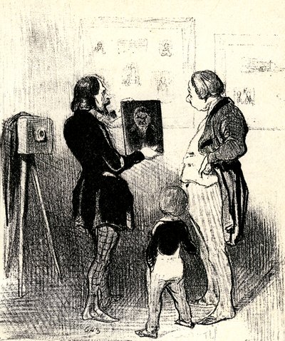Daguerréotypie - Honore Daumier