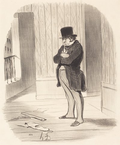 Déménagé!... - Honoré Daumier