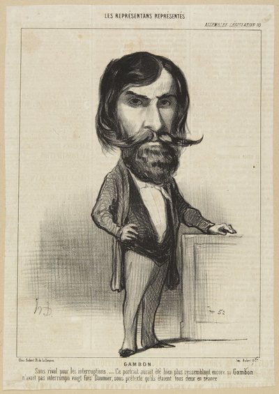 Gambon - Honoré Daumier