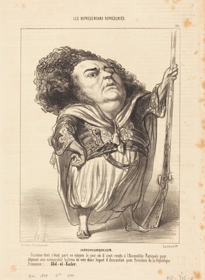 Henri de Larochejacquelein - Honoré Daumier