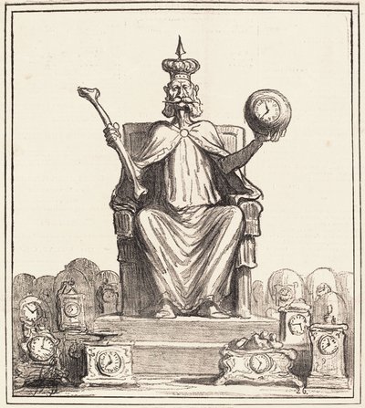 Honoré Daumier, "Successeur de Charlemagne" - Honoré Daumier