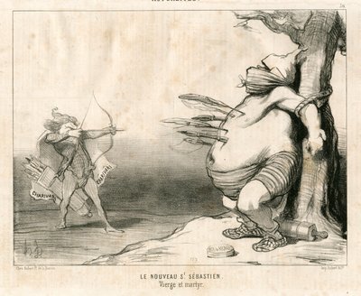 Le Charivari, Satirique en N & B - Honoré Daumier