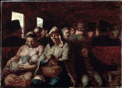 Le wagon de troisième classe (Deux mères d