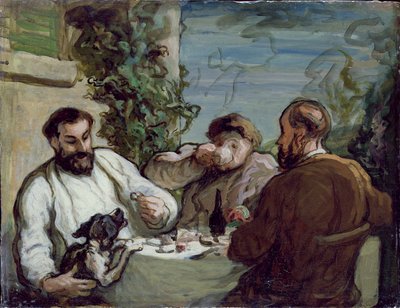 Déjeuner à la campagne - Honoré Daumier