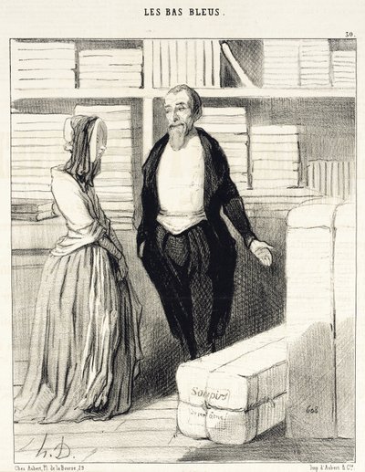 Nos comptes sont faciles à établir... - Honoré Daumier