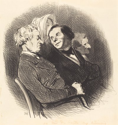 On rend des comptes aux actionnaires - Honoré Daumier