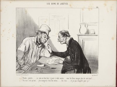 Plaidez, plaidez... ça sera un bon tour à jouer à votre voisin... vous lui ferez manger plus de cent écus ! Oui, mais c