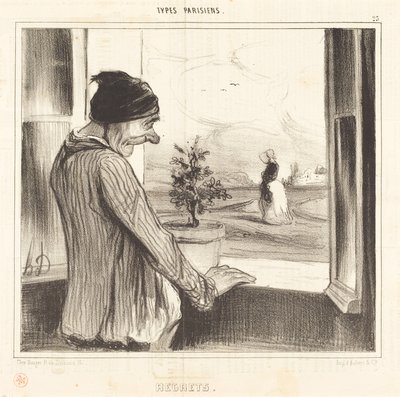 Regrets - Honoré Daumier