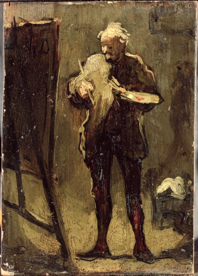 Autoportrait - Honoré Daumier