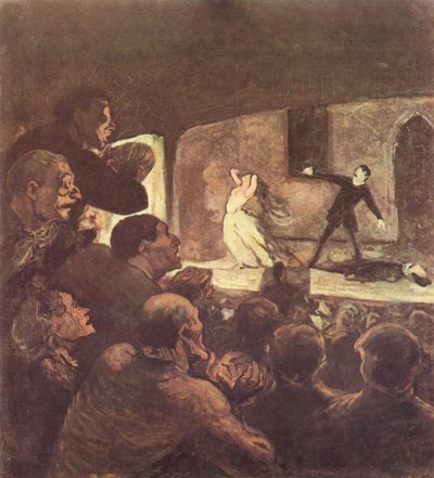 Le mélodrame - Honoré Daumier