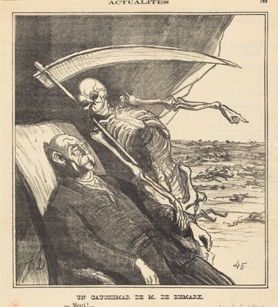Un cauchemar de M. Bismarck - Honoré Daumier