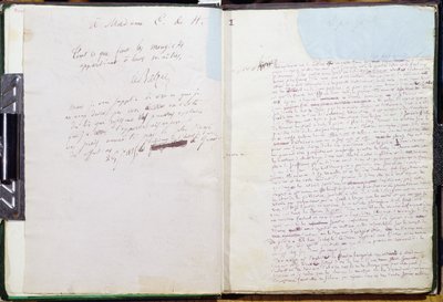 Première page et dédicace à Madame Hanska de 