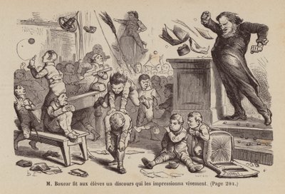 Illustration pour Un Bon Petit Diable (gravure) - Horace (after) Castelli